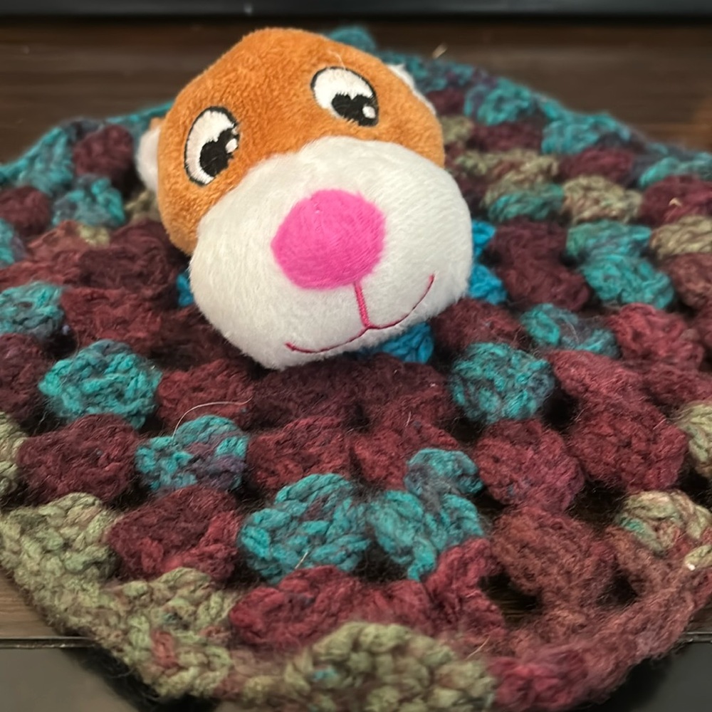 Handmade Crocheted Dog Lovey